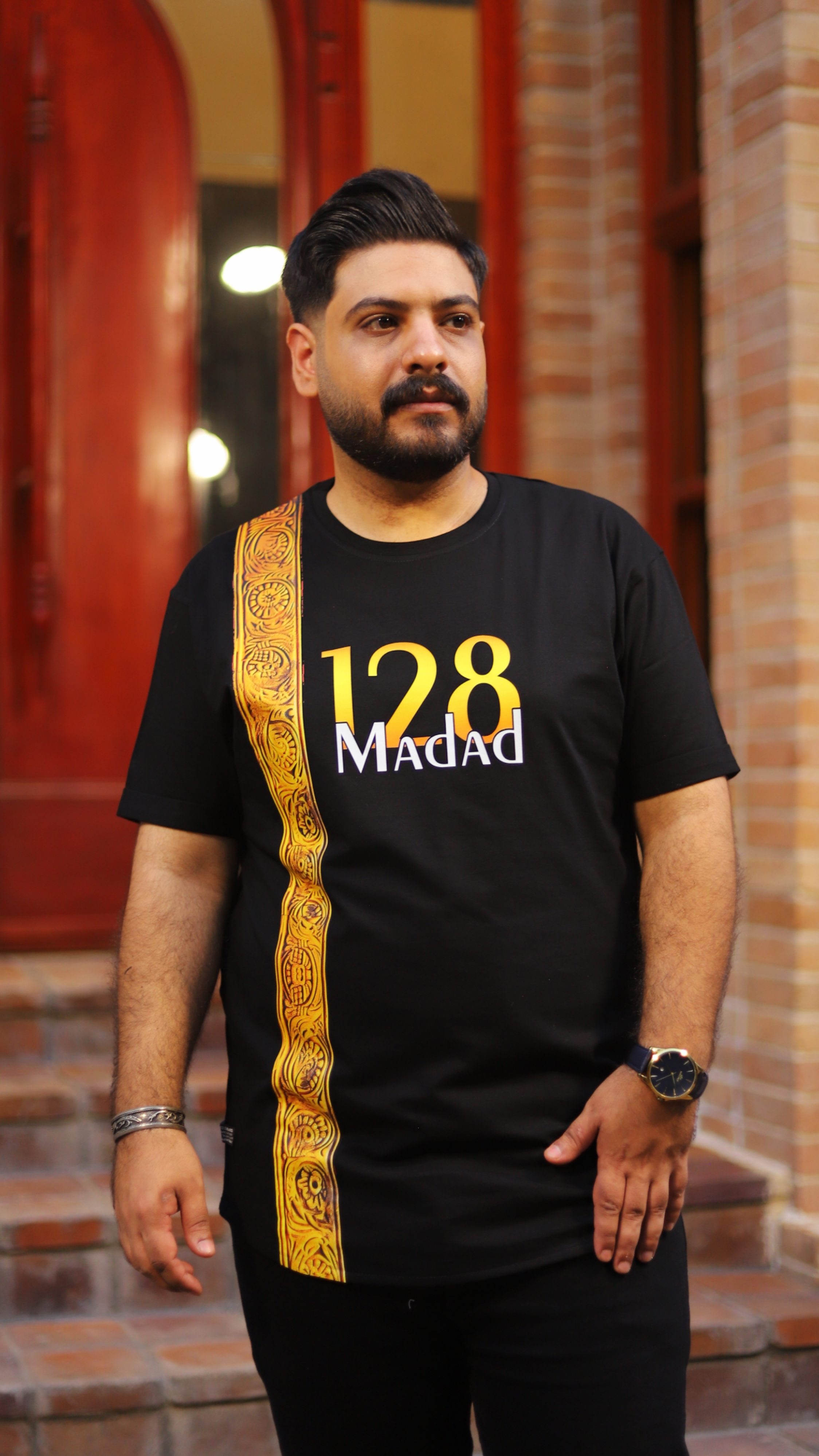تیشرت طرح « 128 مدد »
